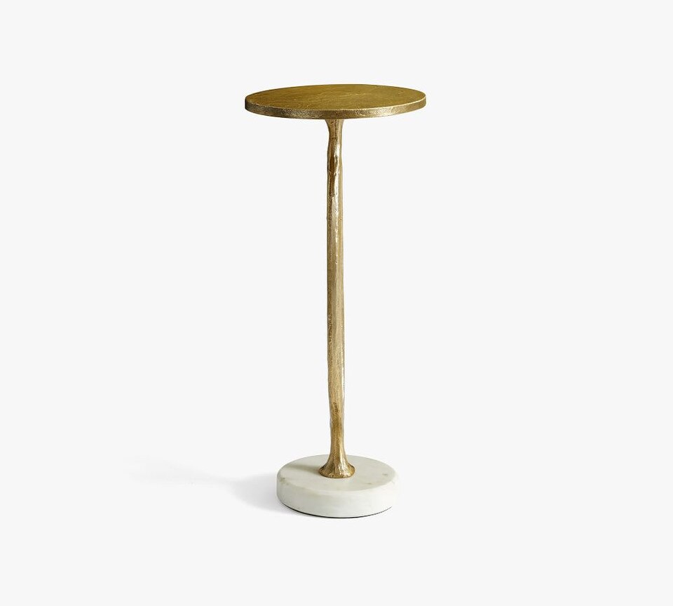 Bodhi 10" Round Metal Accent Table